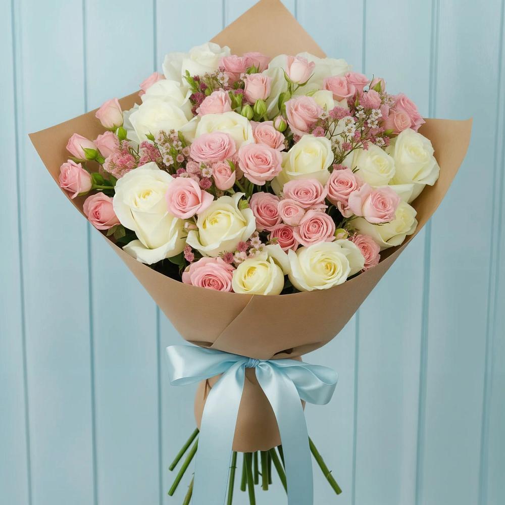 Букет цветов из: Розы в Новой Чигле