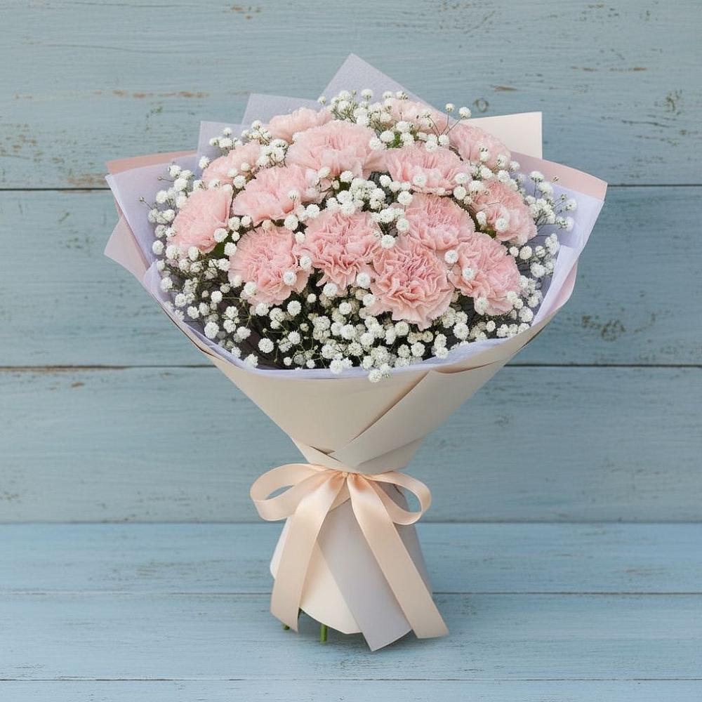 Букет цветов из: Гвоздики в Новой Чигле