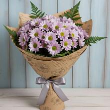 Букет цветов из:  Хризантемы #REPLACE_PRED# Новой Чигле