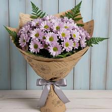 Букет цветов из:  Хризантемы в Новой Чигле