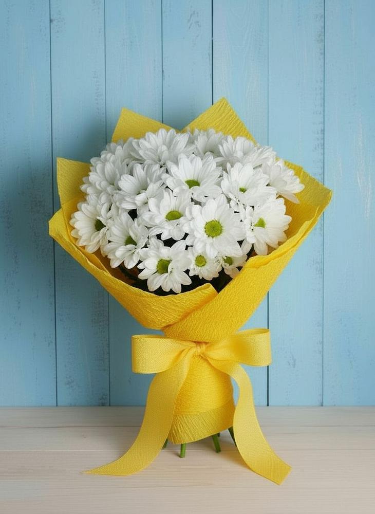 Букет цветов из: Хризантемы в Новой Чигле