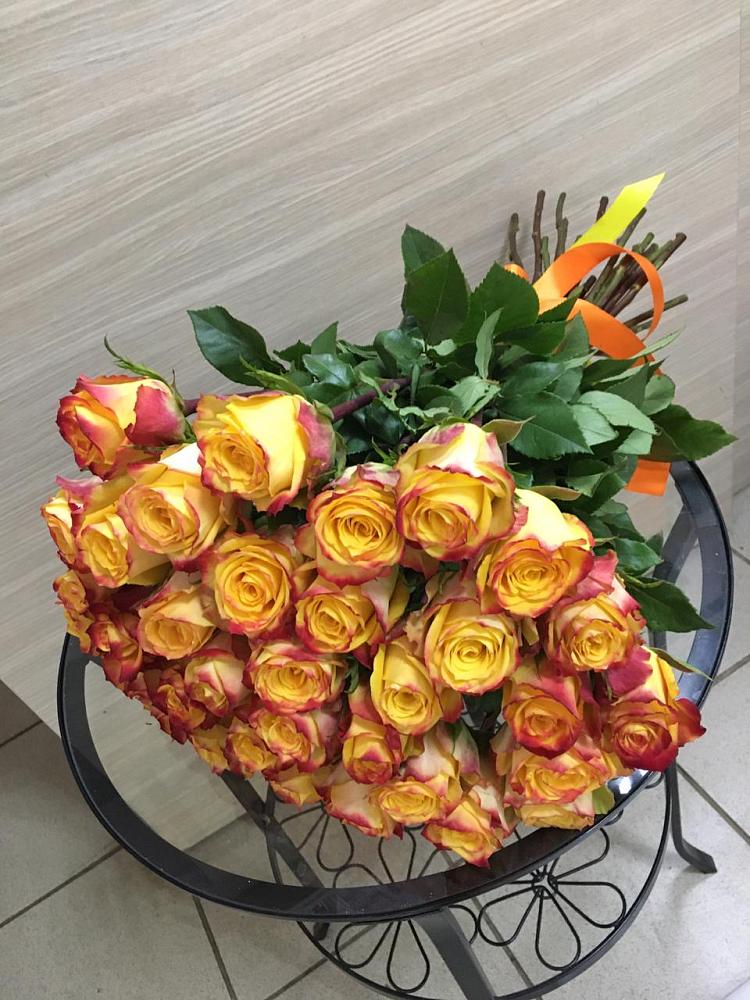 Букет Желтые розы в Новой Чигле