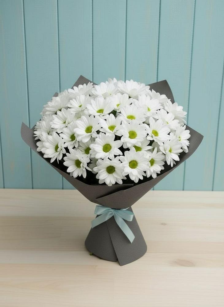 Букет цветов из: Хризантемы в Новой Чигле