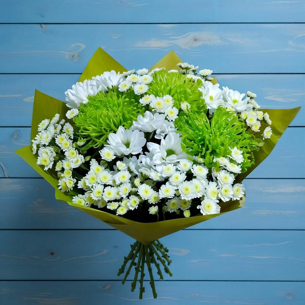 Букет цветов из: Хризантемы в Новой Чигле