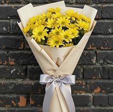 Букет цветов из:  Хризантемы в Новой Чигле