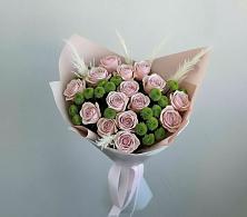 Букет цветов из:  Розы и Хризантемы в Новой Чигле