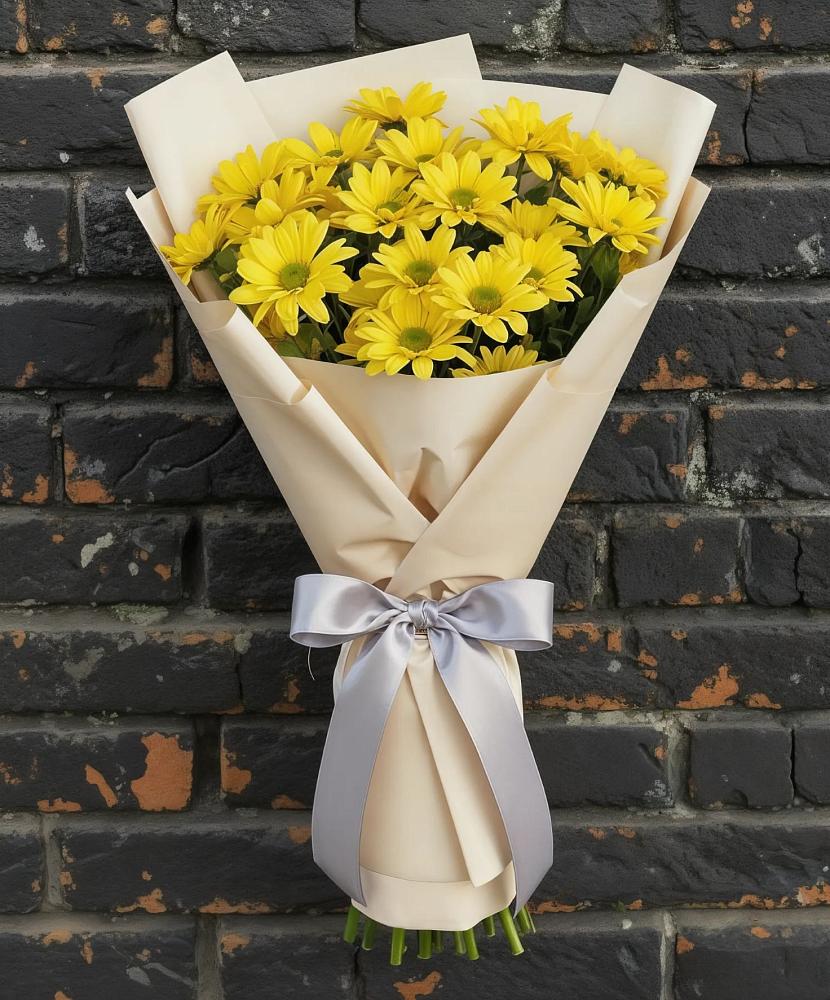 Букет цветов из: Хризантемы в Новой Чигле