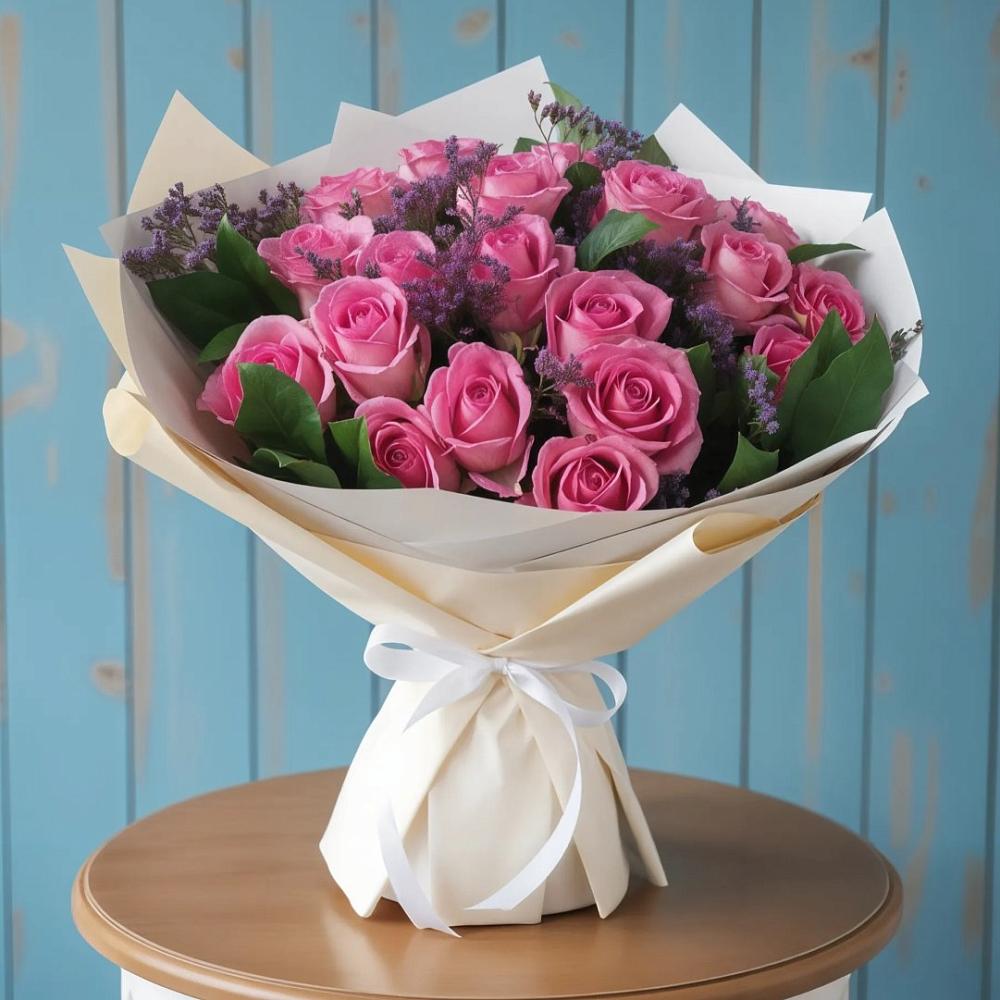 Букет цветов из: Розы в Новой Чигле