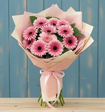 Букет цветов из:  Герберы в Новой Чигле